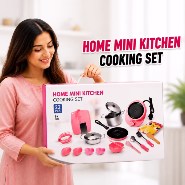Home Mini Kitchen Cooking Set – 22 Pieces